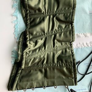 Orchard Corset CS-201 Olive Satin Size 34